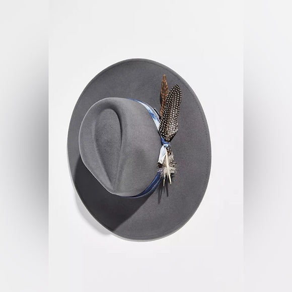 Free People Wyeth Journey Washed Band Felt Hat